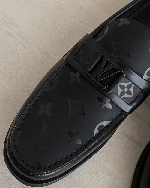 Louis Vuitton Major Loafer Black